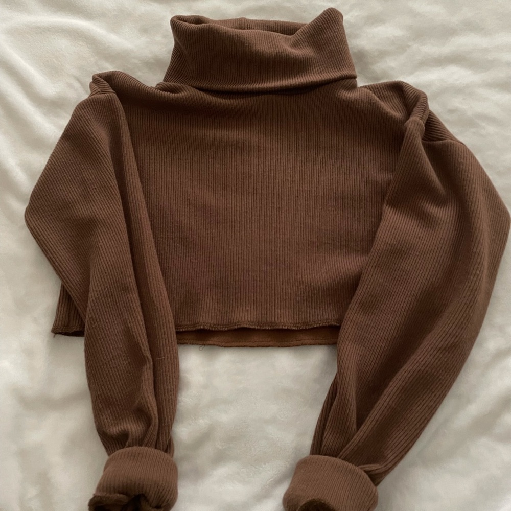 Princess Polly brown turtleneck!!!